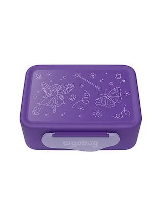 ERGOBAG | Kunststoff Brotdose Fußball | lila